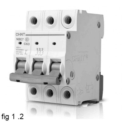 three-phase circuit breaker fig 1.2